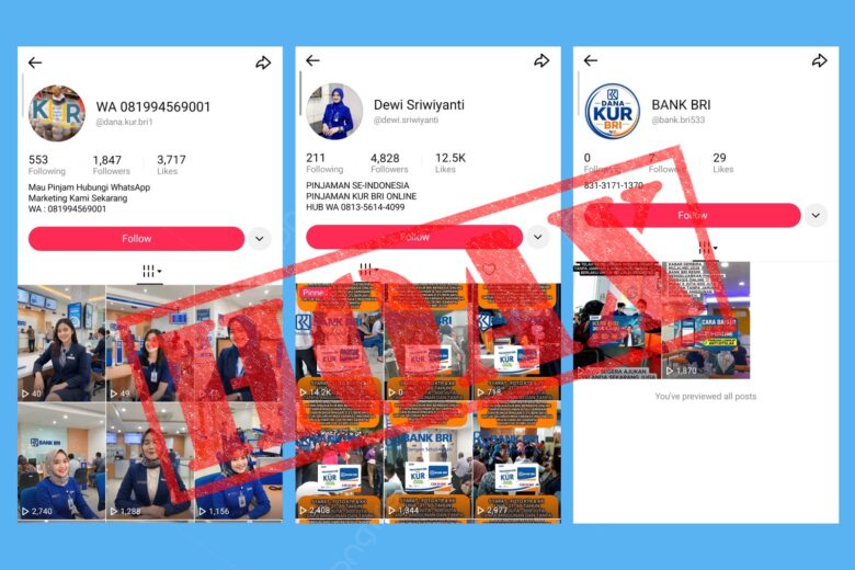Masyarakat Wajib Waspada Modus Penipuan, BRI Tegaskan Pengajuan KUR Tidak Ditawarkan Secara Online Masyarakat Wajib Waspada Modus Penipuan, BRI Tegaskan Pengajuan KUR Tidak Ditawarkan Secara Online